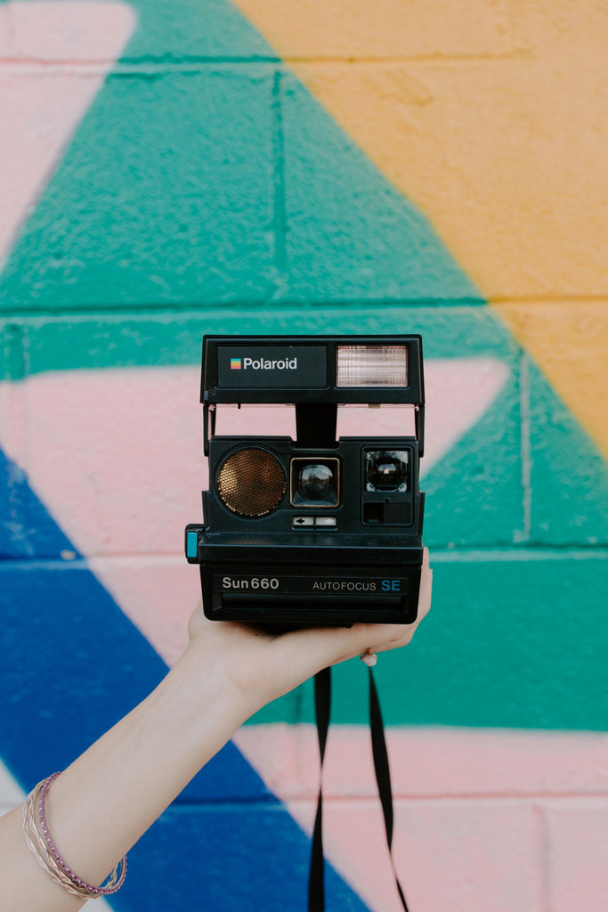 Polaroid Photography Blue Polaroid Camera Aesthetic Polaroid Sun