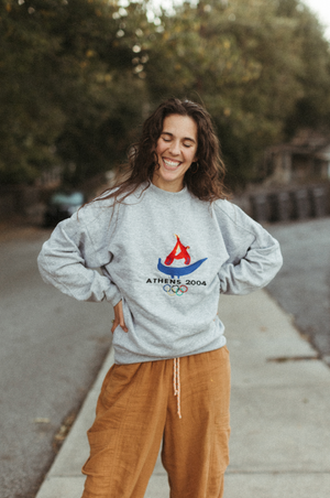 Athens 2004 Large Crewneck