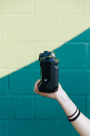 Canon Eos-1 with battery grip