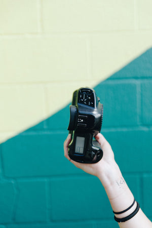 Canon Eos-1 with battery grip