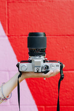 Minolta Srt 201with 135mm f/2.8 lens