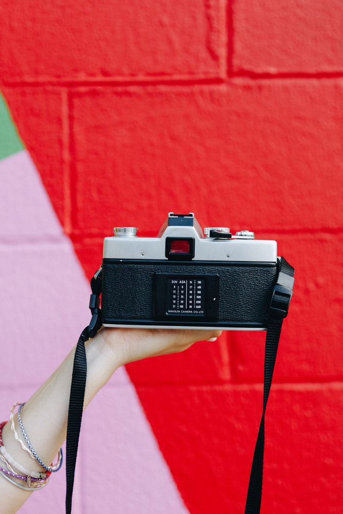 Minolta Srt 201with 135mm f/2.8 lens