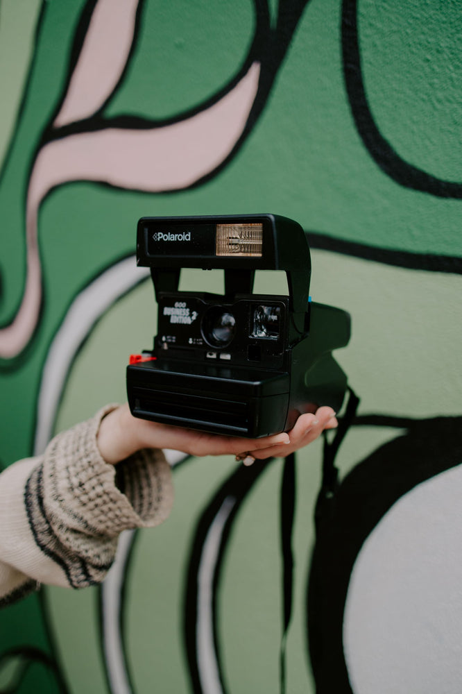 Vintage Polaroid Aesthetic Polaroid Camera Sticker Photography