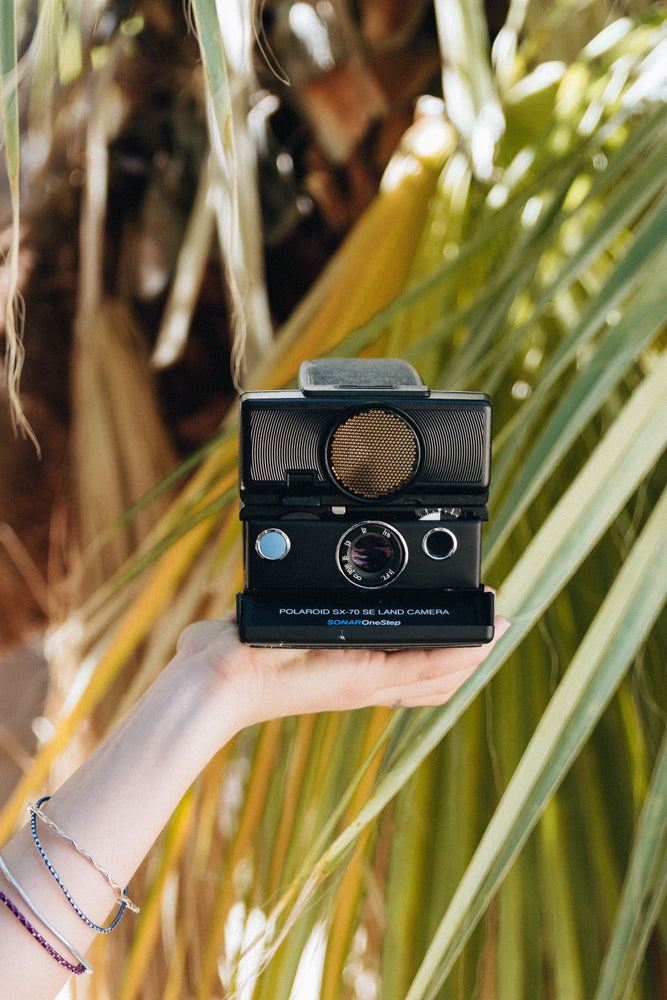 Polaroid SX-70 SE Land Camera Sonar Onestep