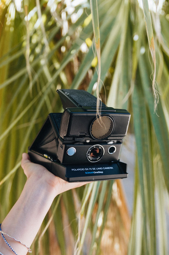 Polaroid SX-70 SE Land Camera Sonar Onestep