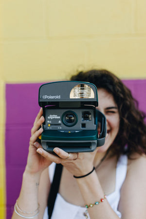 one step express polaroid camera