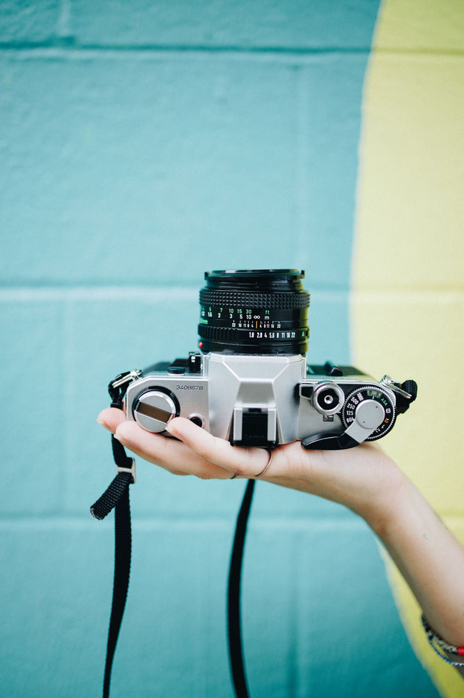 Canon Ae-1 with 50mm F/1.8 FD lens