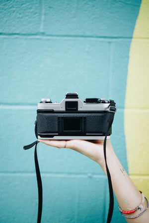 Canon Ae-1 with 50mm F/1.8 FD lens