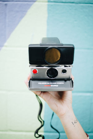 Polaroid Sx-70 Land Camera Sonar Onestep