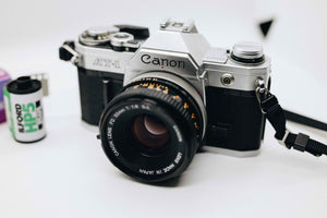 Canon At-1 w/ 50mm 1.8 Lens