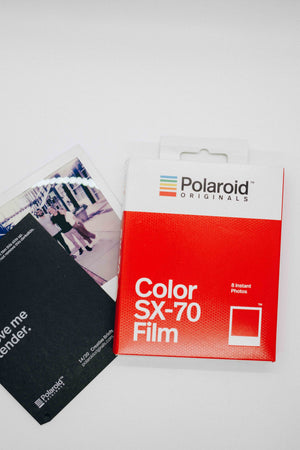  Polaroid Originals Color Film for SX-70 (4676),White :  Electronics