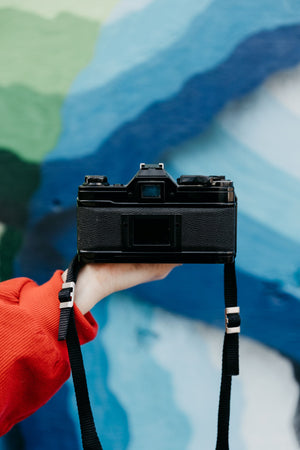 Canon ae-1 with Rokinon 35mm - 200mm F/3.8-5.3