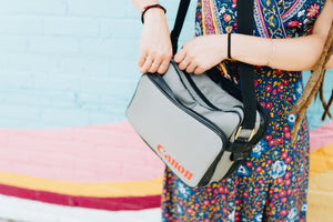 Grey Canon Bag