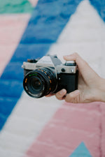 Canon Ae-1 Program w/ 28mm F/2.8 Lens