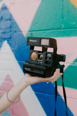 Polaroid Sun 660 Black and Blue