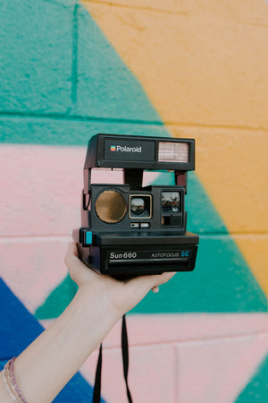 Polaroid Sun 660 Black and Blue