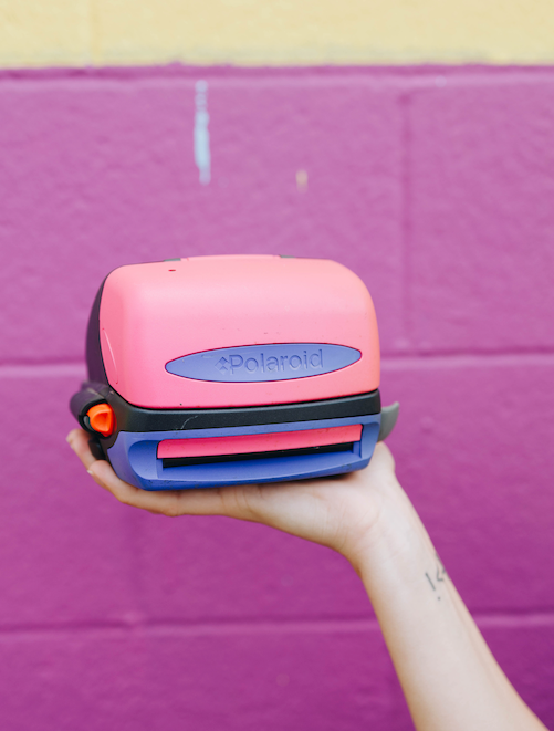 Zoom sur le Polaroid Spice Cam Zoom sur le Polaroid Spice Cam