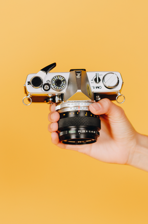 Olympus Om-1 with 50mm F/3.5